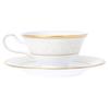Noritake White Palace Bone China Cup Saucer Set Coffee and 220cc & (Pair) (For Tea) (P59587/4753)