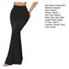 Fishtail Skirt High Waist Ruched Women Skirt Solid Color Design Slimming Effect Long Skirt Commuting Streetwear