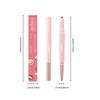 Zephoco Rose Pink Double-Ended Lip Liner & Concealer Stick for Natural Makeup - Smooth, Girlish Pink Pencil