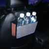 Shiny Diamond Crystal Car Seat Back Storage Bag Hanging Folding Storage Bag Organizer Necessities Car Interior Accessories