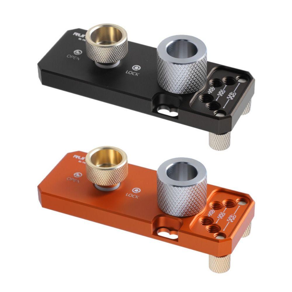 Сплав алюминия Алюминиевый профиль Направляющая для сверления Регулируемая конструкция Ступенчатое сверло со зенковкой Направляющий инструмент для сверления Высокопрочный