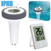 Digital Swimming Pool Thermometer Floating Digital Outdoor Floating Thermometers IPX8 For Swimming Pool Bathrooms Aquarium