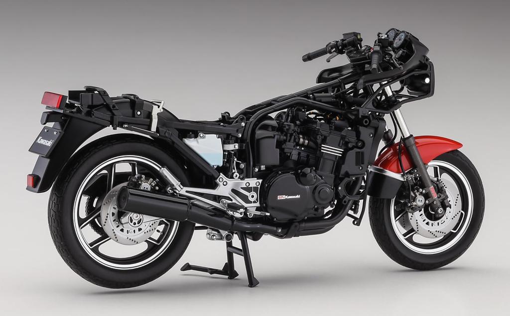 Hasegawa Kawasaki GPZ900R 1984 Plastic Model BK19 1/12 (A1)