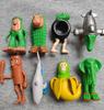 8pcs Brainrot Tung Sahur Figure Toy Tralalero Tralala Figures Bombardino Crocodilo Shimpanzini Bananini Model Decor Doll Gift