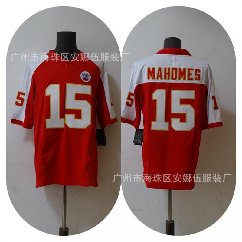 Kansas City Chiefs NFL Football Jersey T-Shirt Mens Cotton Embroidered Team Apparel Wear