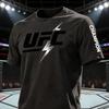 2026 Лето UFC Бокс Борьба Графическая Футболка Женская Спортивная Хлопковая С Коротким Рукавом Свободная Повседневная Футболка для Фитнеса Унисекс