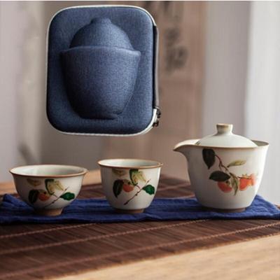 Портативный дорожный чайный набор Hnadun Yuebai Ru Ware