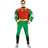 Batman Mens Deluxe Robin Muscles Costume