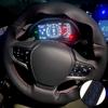 For Lexus NX ES LS Es200 300h Rx300 Nx200 Ct200h Car Accessories Hand Stitched Artificial Leather Non-slip Steering Wheel Cover