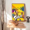S-Splatoons Series Game DIY Sticky Poster Fancy Wall Sticker for Living Room Bar Decoration Wall Decor
