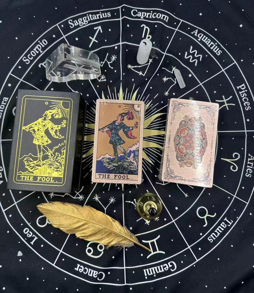 Оригинальная классическая популярная Weta luo карточная настольная игра карта карта карта башня из картона ПЭТ материал водонепроницаемая карта таро для начинающих