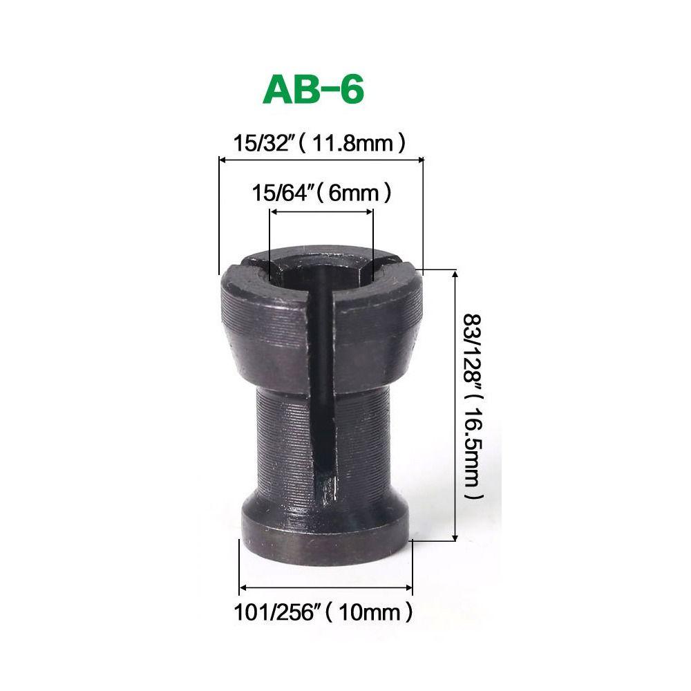Деревообрабатывающий триммер цанговый патрон инструмент для резьбы шлифовальный станок зажимной адаптер замена фрезерные цанги