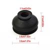 Ball Joints Dust Cover Dust Boot Gaiters HQ Rubber Tie Rod End 6pcs Black