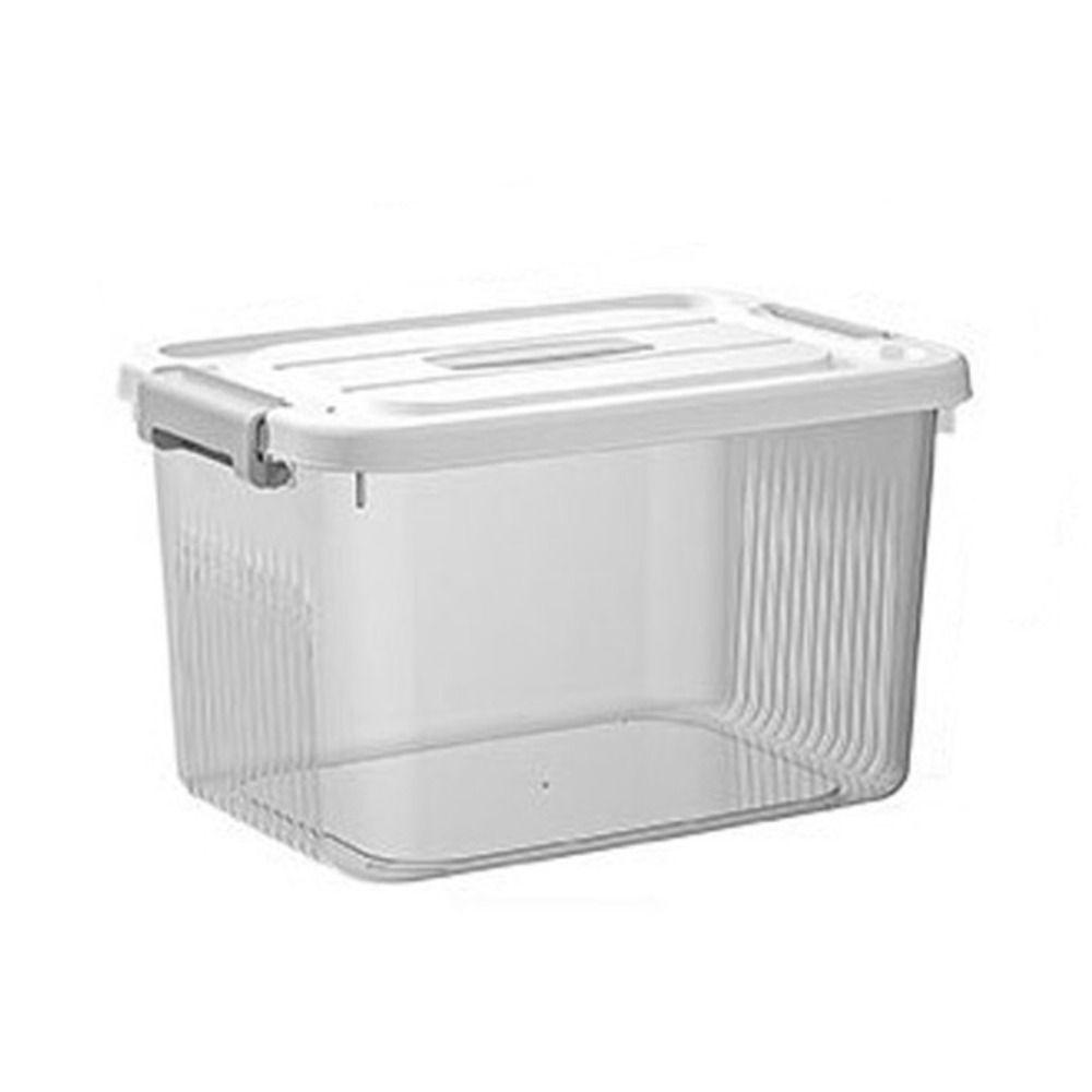 Plastic Plastic Box with Lid Organizing Box Practical Storage Box  Clothing