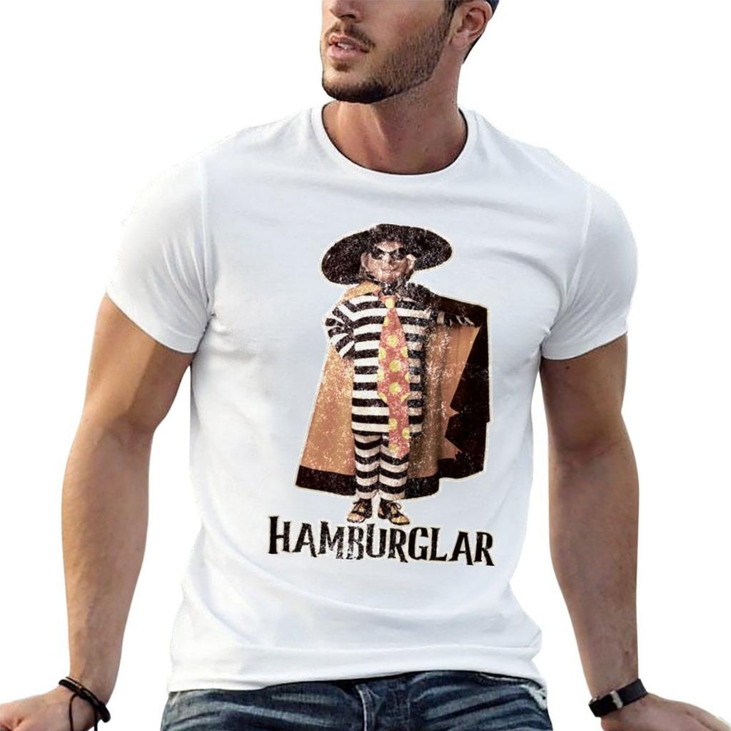 Hamburglar The Hamburglar TShirt Casual Street Style Short Sleeve Tee