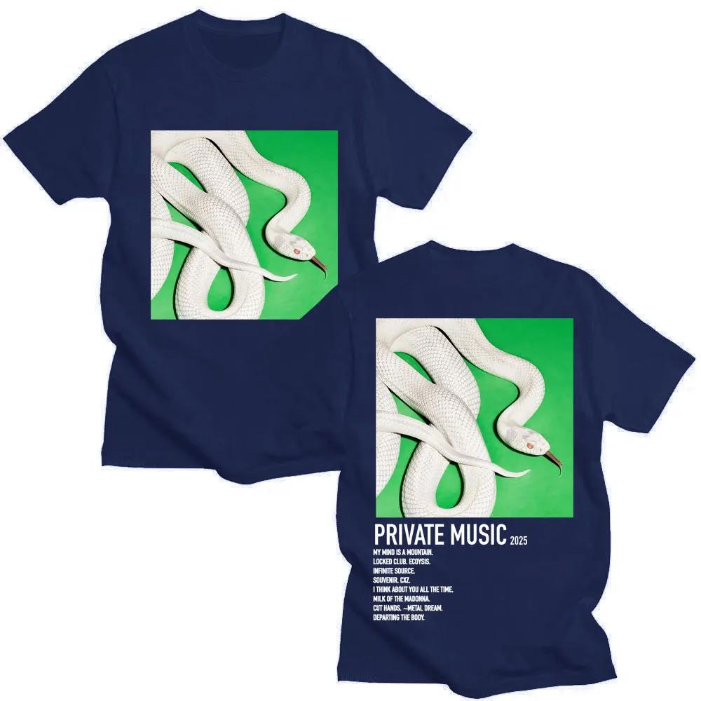 Deftones New Private Music Album Snake 2025 T Shirt Fashion Hip Hop Vintage Short Sleeve Men Women Cotton Loose Tees Streetwear