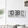 Creative LCD Multi-functional Wall Clock Living Room Clock Simple Modern Alarm Clock Big Screen New Electronic Clock 8303Y01