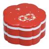 Yamanaka Lacquer Sakura Hors Vermilion Cherry Blossom Design D'oeuvre 6.5cm (with Tupperware) M13161-1