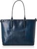 Tote Genuine Made In Inch PC with Antibacterial and Antivirus Treated Bart 70114 Navy [Ultima Tokyo] Bag, Leather, Japan, 13.3 Storage, Pocket, Men's