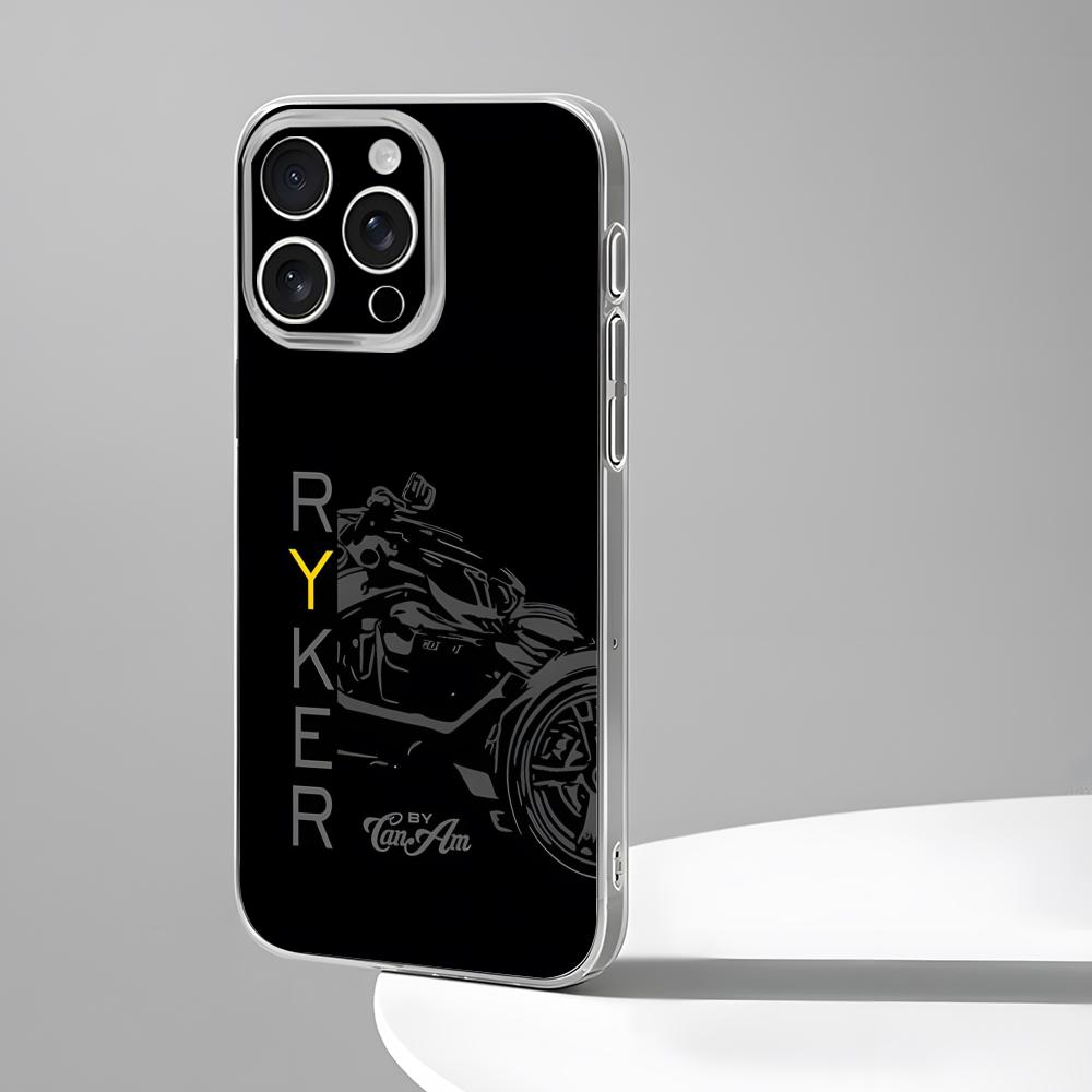 Чехол для телефона Can Am Can-am Team Новый для IPhone 16 15 14 12 13 11 Pro Max Mini X XR XS Plus Черный Силиконовый Прозрачный Чехол