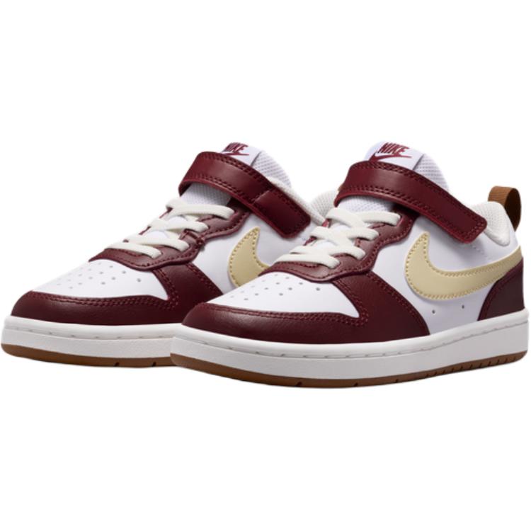 Nike Court Borough 2Низкие кеды Court Borough для катания на скейтборде Детские Красный Белый Дети Возраст 3-7 Лет IB4709-121