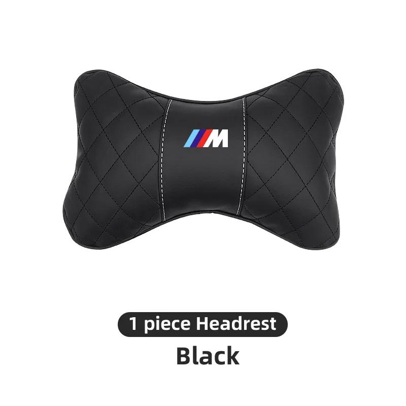 BGLX7 Car Sticker 2025 Hot For BMW Car Logo Headrest Neck Cushion Lumbar Support Memory Foam Pillow For BMW M X1 X3 X5 X6 X7 E30 E90 M