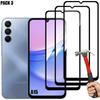 Full Tempered Glass for Samsung Galaxy A15 4G-5G Screen Protector 3-Pack