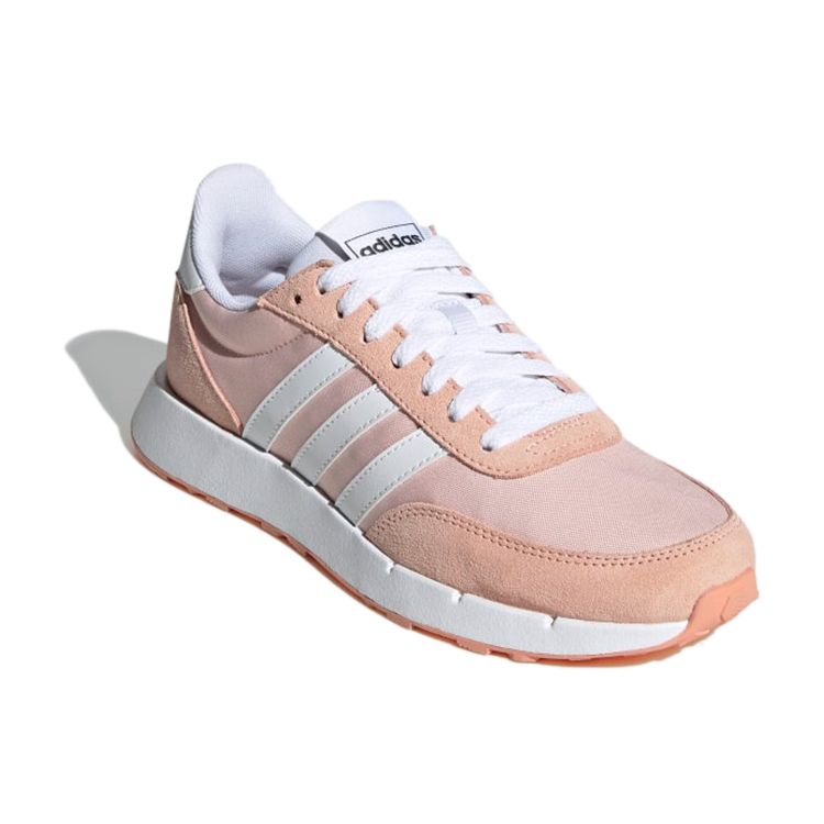 adidas Run 60s 2.0 Vapor Розовые женские кроссовки Cloud-White Iron-Metal H00320