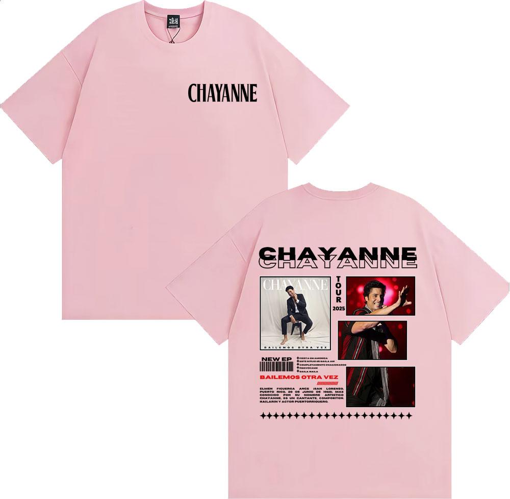 Chayanne Bailamos Otra Vez Tour 2025 Cover Tshirts Unisexs Clothing Hip Hop Pop Music Tshirt Casual Oversized T Shirt Streetwear