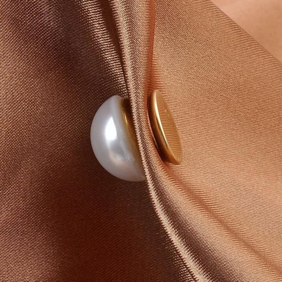 Брошь на булавке в форме сердца, магнитная женская искусственная жемчужина, без следов, зажим для шарфа, декор для одежды