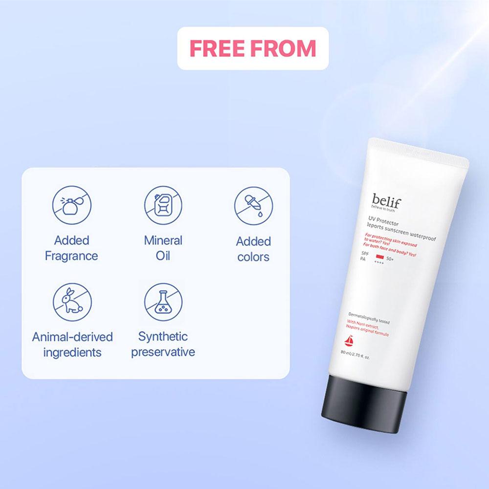 Belif UV Protector Multi Sunscreen 80ml (SPF50+)