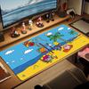 Mr. Men Little Miss Large Size Mouse Pad Large Gaming Table Cushion Non-slip Laptop Tablet Big Mousepad XXL Mat Mini PC Playmat With Lock edge