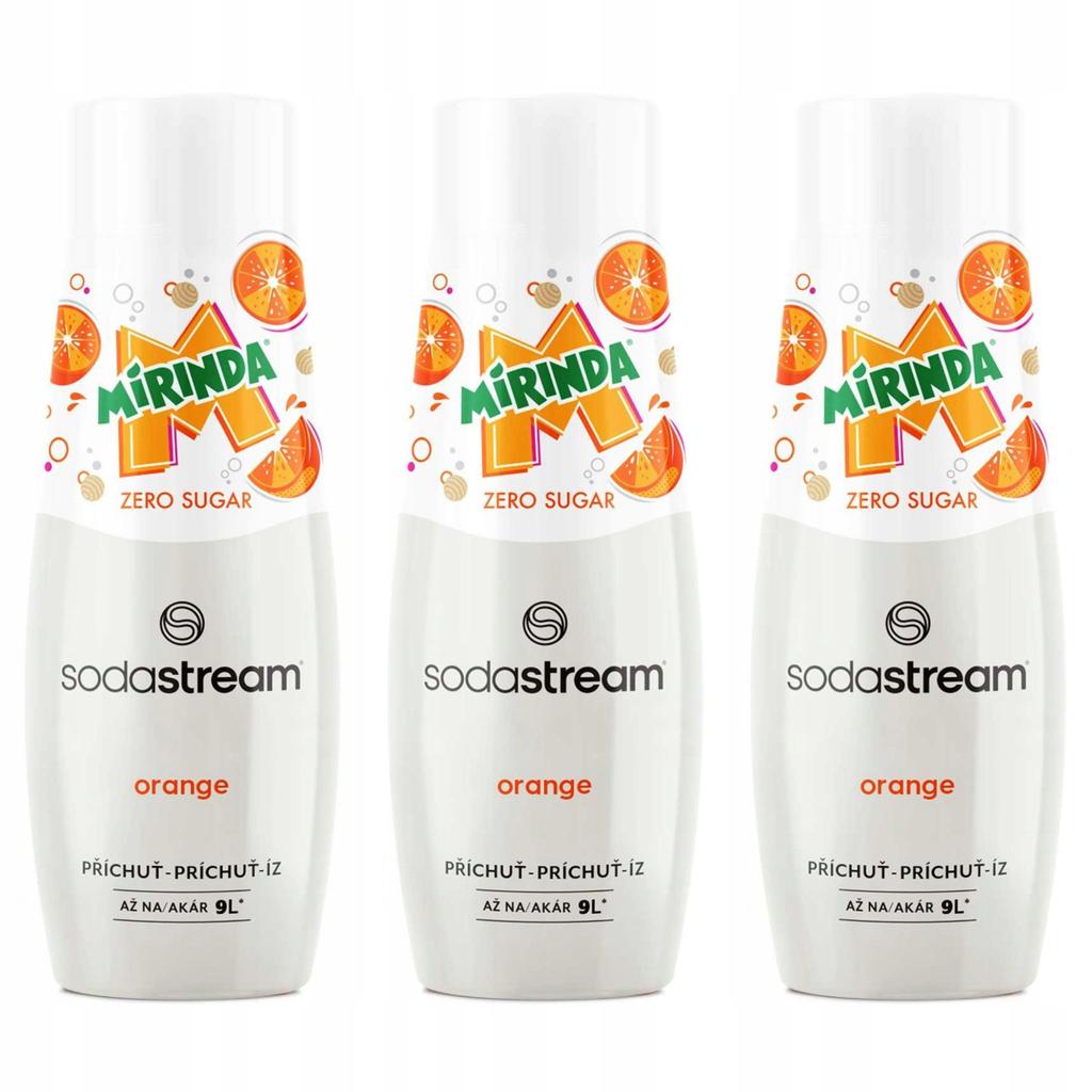 Сироп Концентрат Сок Sodastream Mirinda Без Сахара 3 шт.