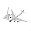 1:200 масштаб литой модели самолета симулятор истребителя для книжной полки