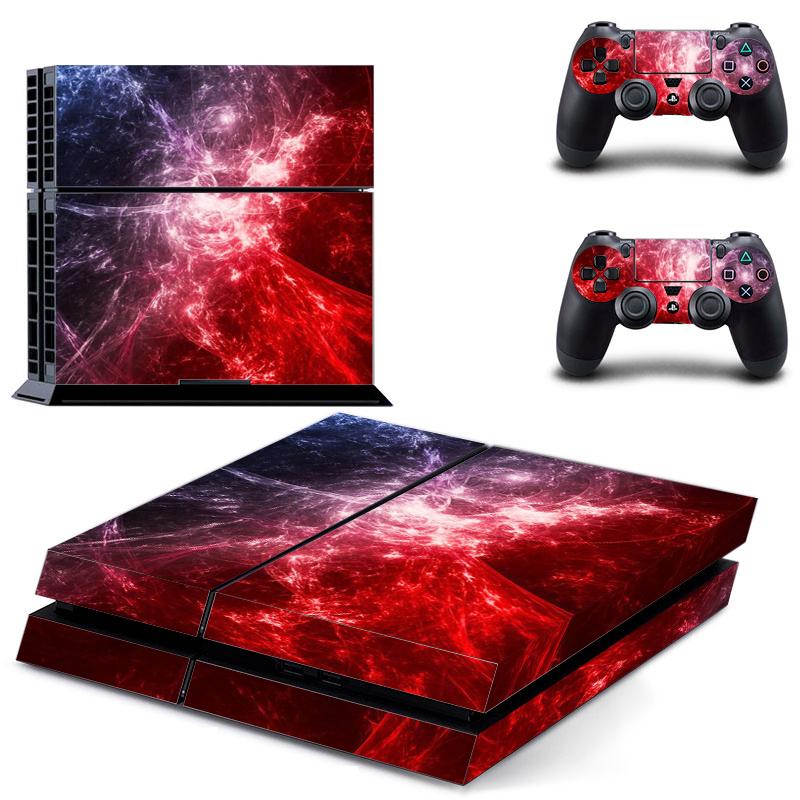 Наклейки для PS4, наклейки для PlayStation 4, наклейки, наклейки, чехол для PlayStation 4, консоли и контроллера PS4, виниловые скины