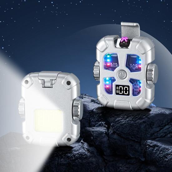 Fidget Spinner Igniter with LED Light Digital Display USB Rechargeable 3 Modes