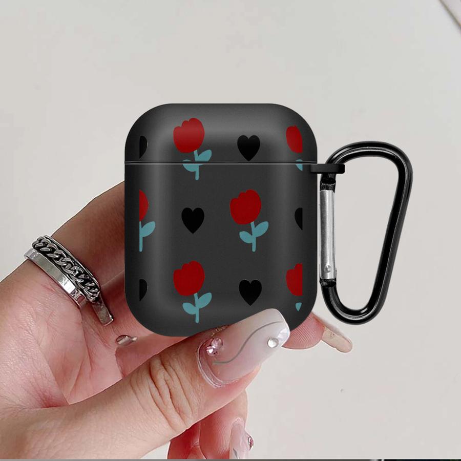 Чехол для наушников Cover Case Для Airpods 1 3 4 Pro2 2 Pro Pro3 Милый Цветок