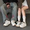 Мужская мягкая подошва универсальная трендовая спортивная обувь Дерби повседневная модная пара толстая подошва увеличивающая рост спортивная обувь 24719-J