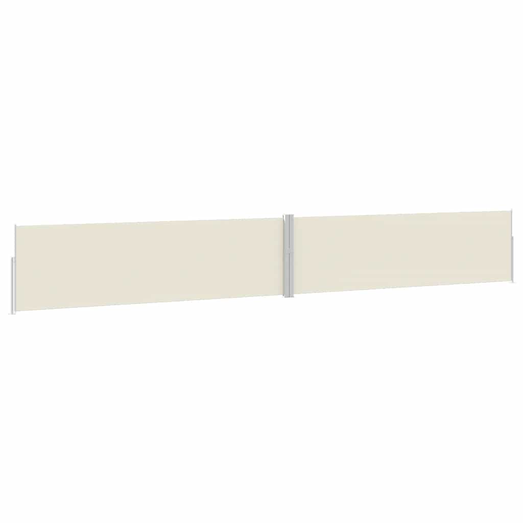 Retractable Side Awning 170 x 1200 cm Cream