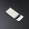 Stainless Steel Metal Money Clip  Simple Dollar Cash Clamp Holder Wallet