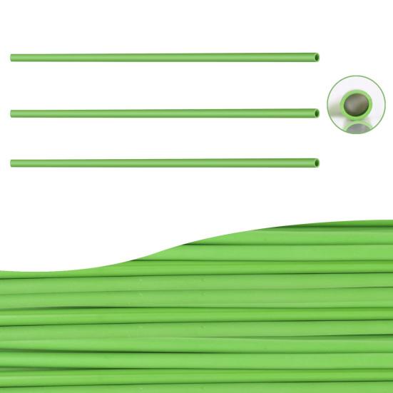 Удобная трубка на стебле цветка, зеленая, прочная, своими руками