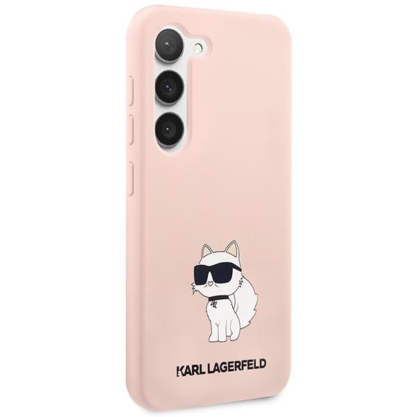 Etui do Samsung Galaxy S23 Karl Lagerfeld Silicone Różowe