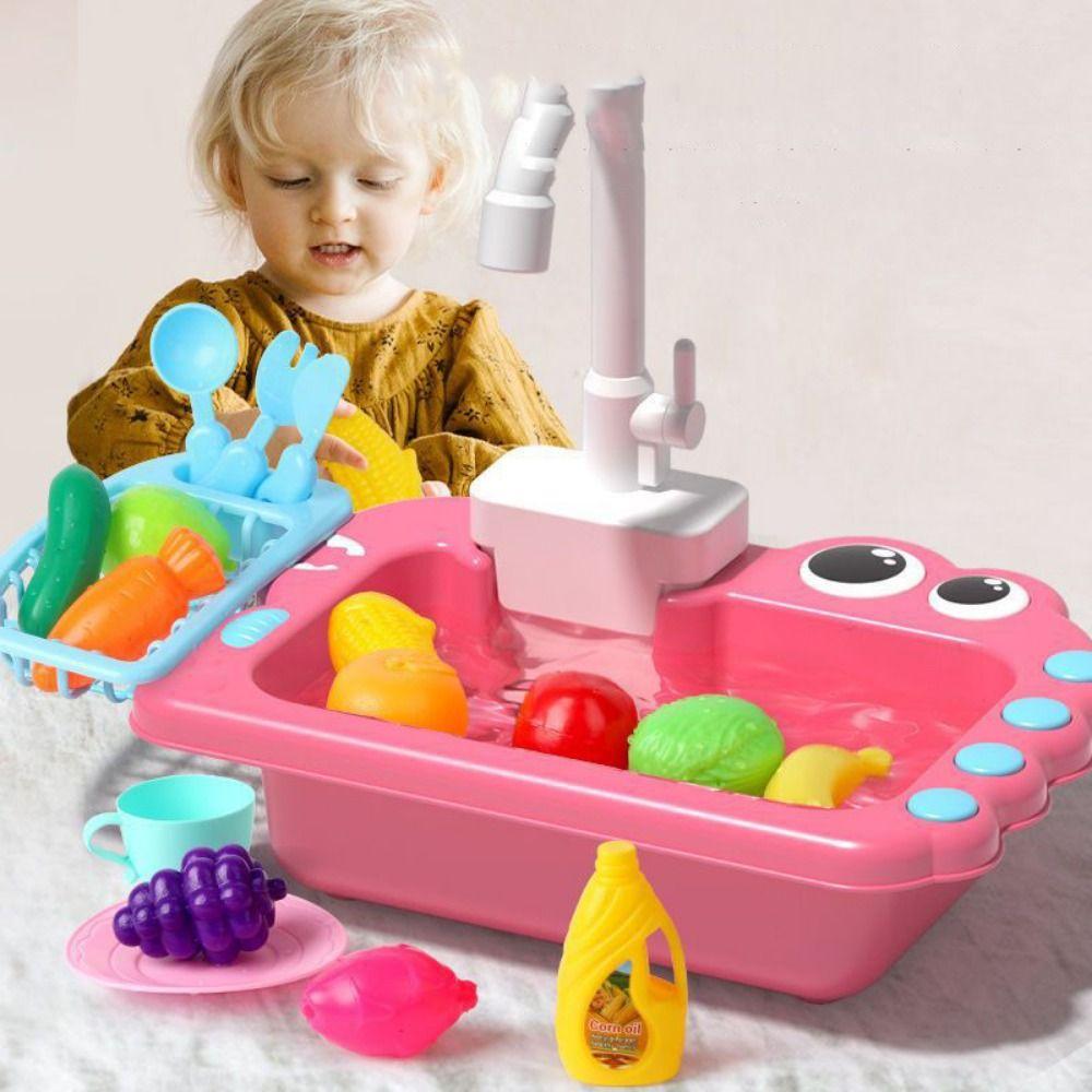 Rotatable Kitchen Sink Toy Universal Sink Faucet Play Tap Faucet Replacement Toy Household