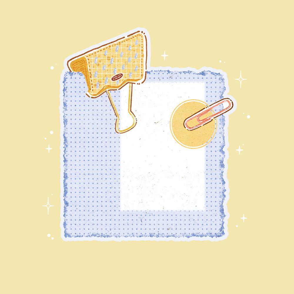 30 stickers Jiaran Freeze Frame Series Student Convenience Sticker Office Memo Notebook