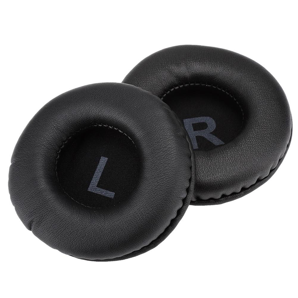 2pcs 80mm Universal Replacement Ear Pad Cushion with L R Mark for Earphone Headset