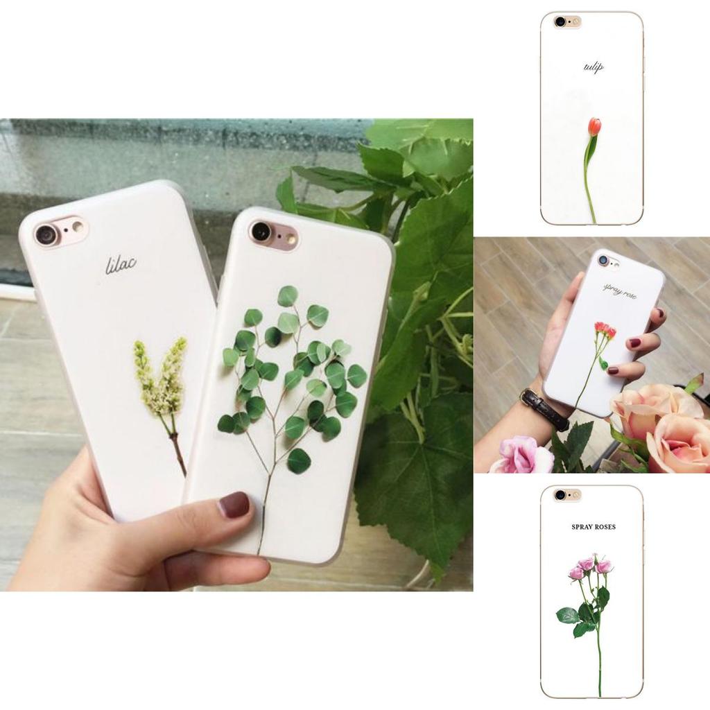 Чехол для iPhone 6 6s 7 7s с красочным узором из роз и тюльпанов, креативная защитная накладка для детей