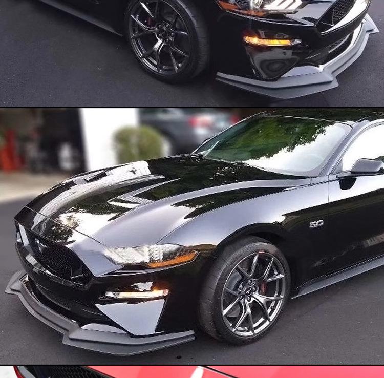 Ford Mustang (2018-2023 гг.) Аксессуары для губы переднего бампера и накладки на подбородок