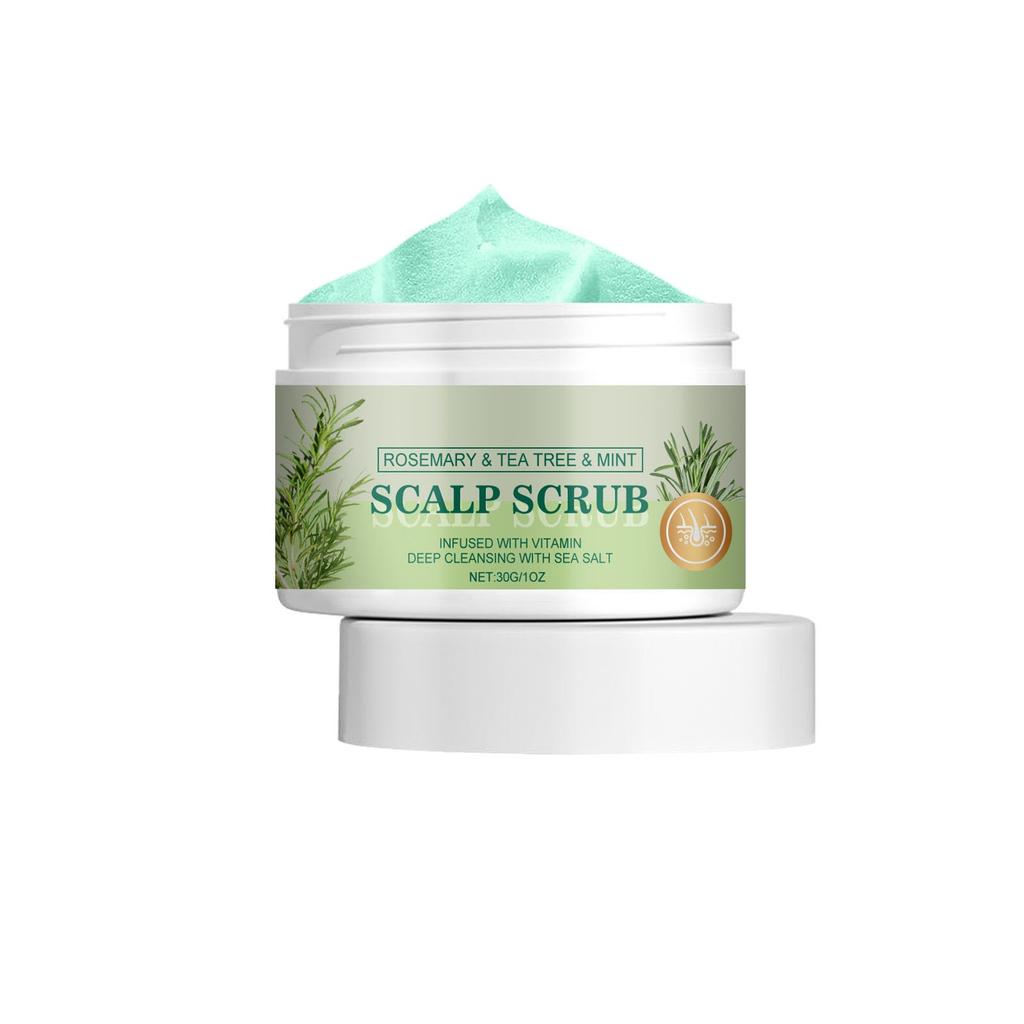 Скраб для кожи головы. Мягкий уход за кожей головы, который очищает, питает и смягчает волосы.