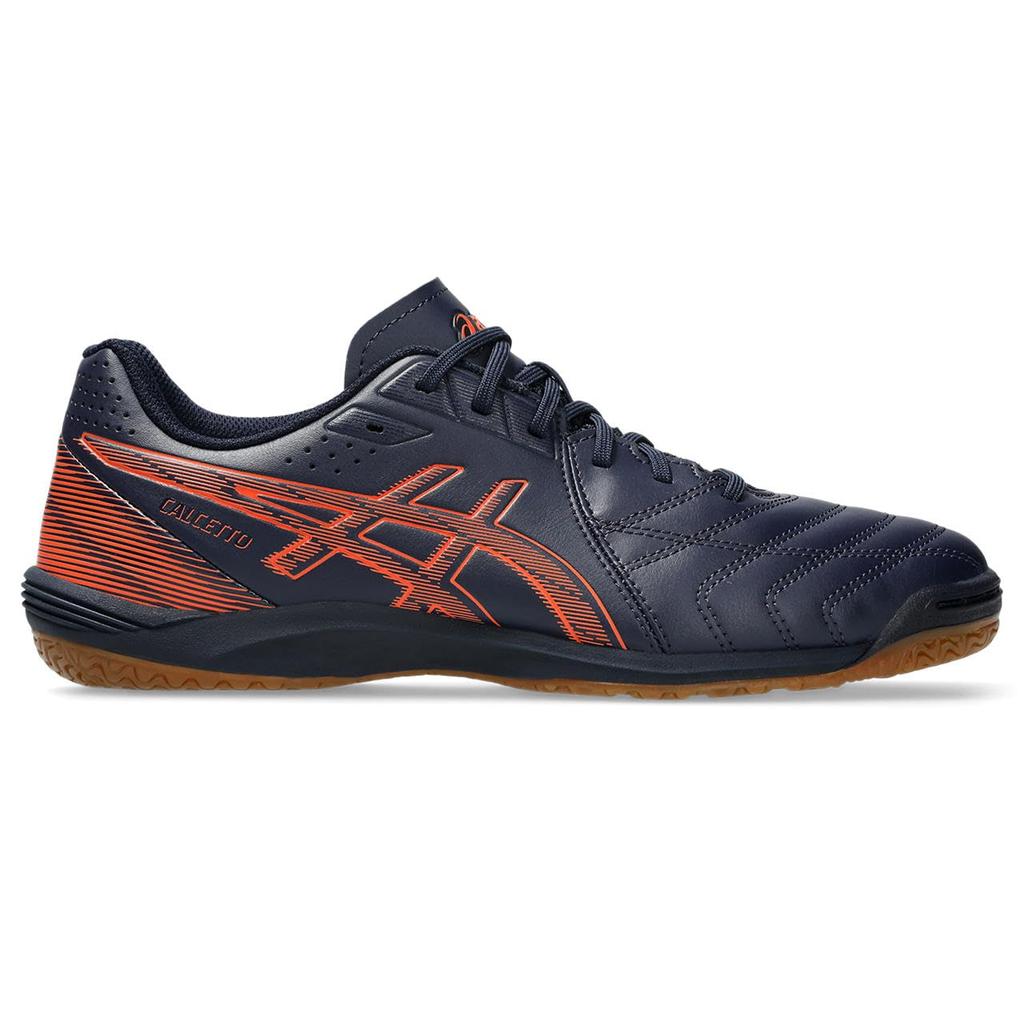 Asics CALCETTO WD 9 Футзальные Унисекс Размер 401 3E Обувь, 1113A037, Взрослый, (Полуночный/Хабанеро), 26,5 см,