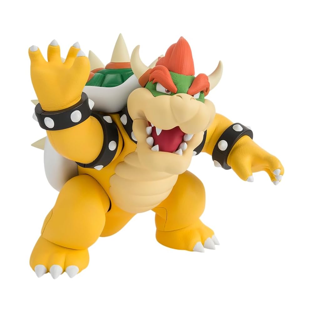 НАРОДЫ ТАМАШИИ SH. Figuarts Super Mario Боузер 130 мм ПВХ АБС Окрашенная Фигурка Действия